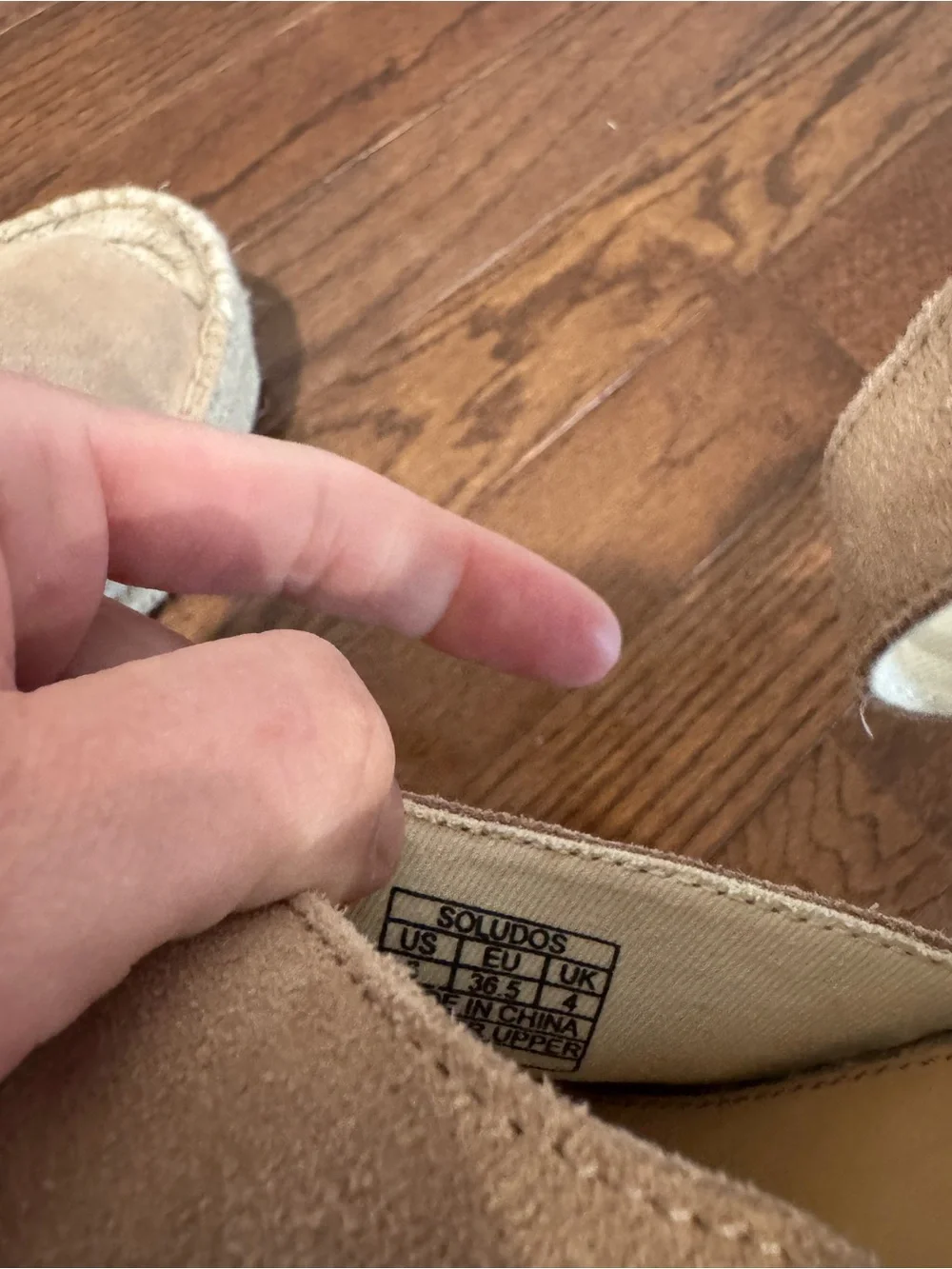 brand new Soludos Positano Tan Suede Espadrille Wedge Sandals